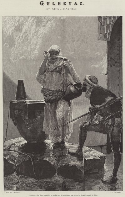 Gulbeyaz, by Athol Mayhew by Richard Caton Woodville junior